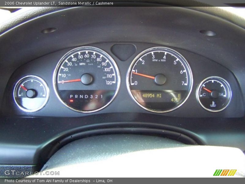 Sandstone Metallic / Cashmere 2006 Chevrolet Uplander LT