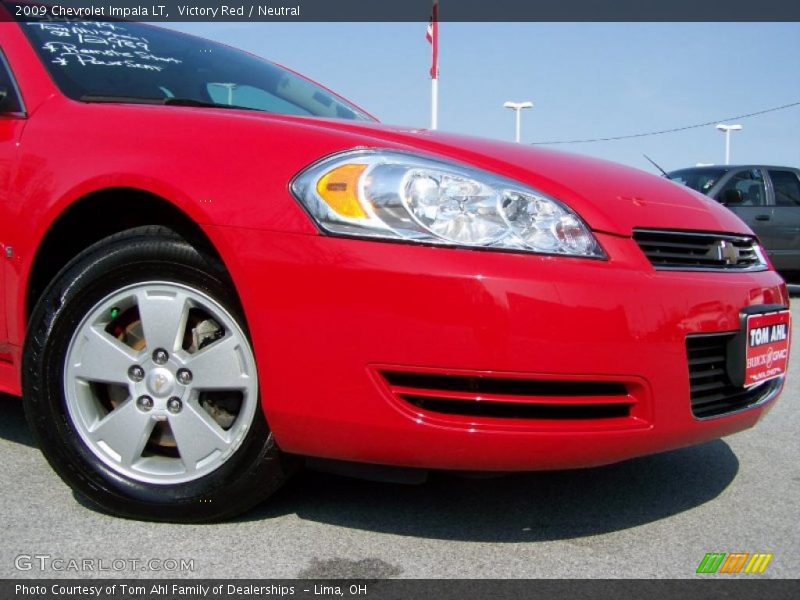 Victory Red / Neutral 2009 Chevrolet Impala LT