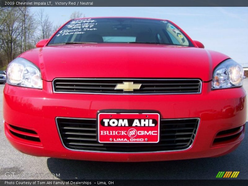 Victory Red / Neutral 2009 Chevrolet Impala LT