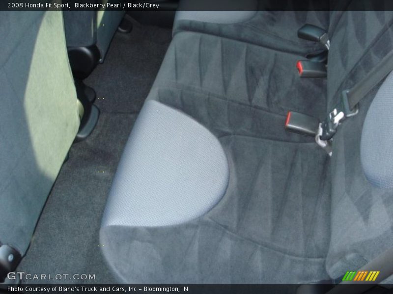 Blackberry Pearl / Black/Grey 2008 Honda Fit Sport