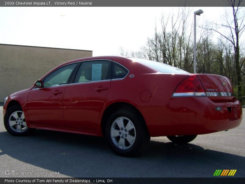 Victory Red / Neutral 2009 Chevrolet Impala LT