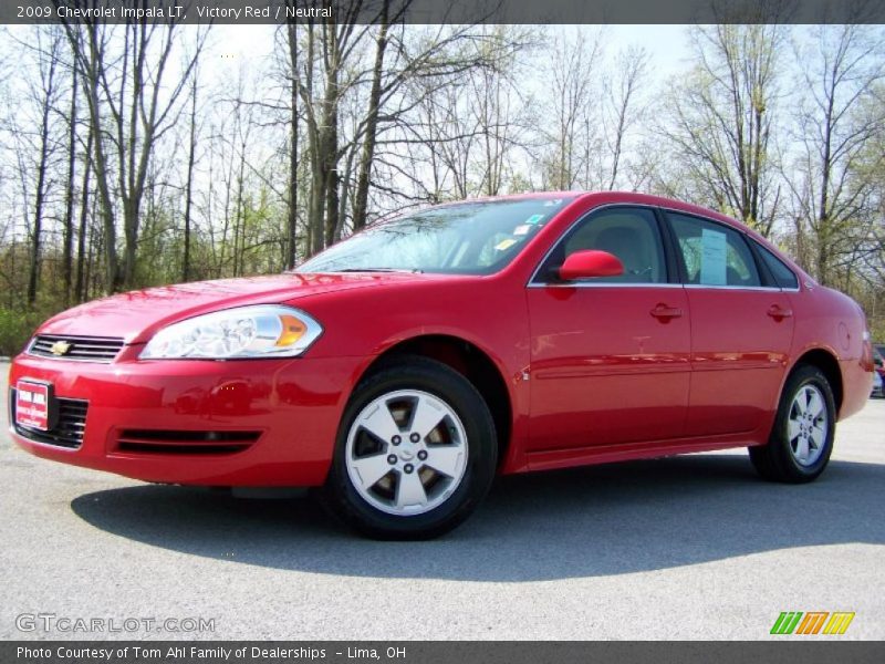 Victory Red / Neutral 2009 Chevrolet Impala LT