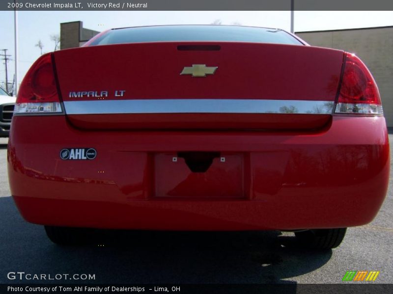Victory Red / Neutral 2009 Chevrolet Impala LT