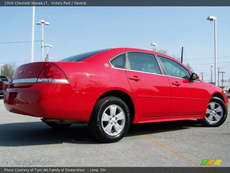 Victory Red / Neutral 2009 Chevrolet Impala LT