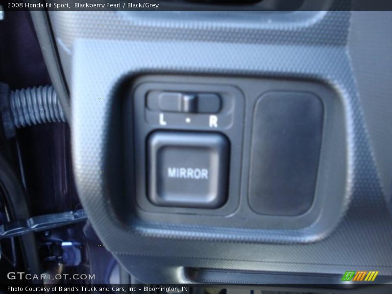 Blackberry Pearl / Black/Grey 2008 Honda Fit Sport