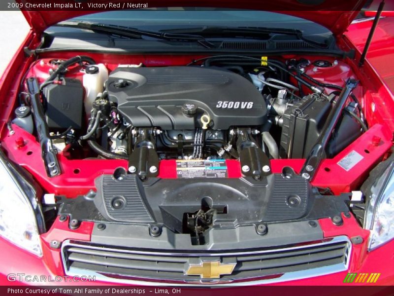 Victory Red / Neutral 2009 Chevrolet Impala LT