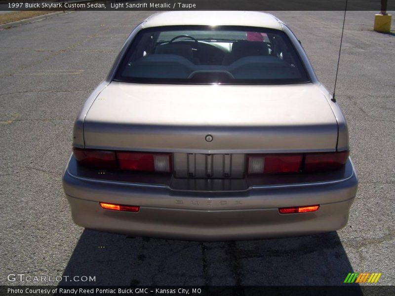 Light Sandrift Metallic / Taupe 1997 Buick Skylark Custom Sedan