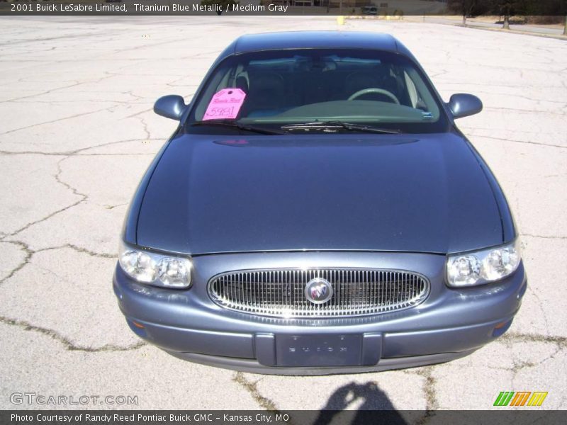 Titanium Blue Metallic / Medium Gray 2001 Buick LeSabre Limited