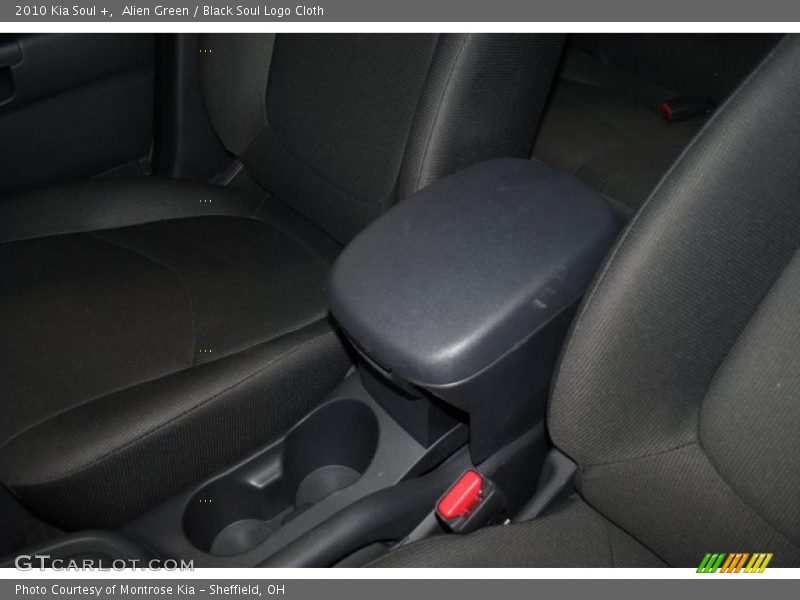 Alien Green / Black Soul Logo Cloth 2010 Kia Soul +