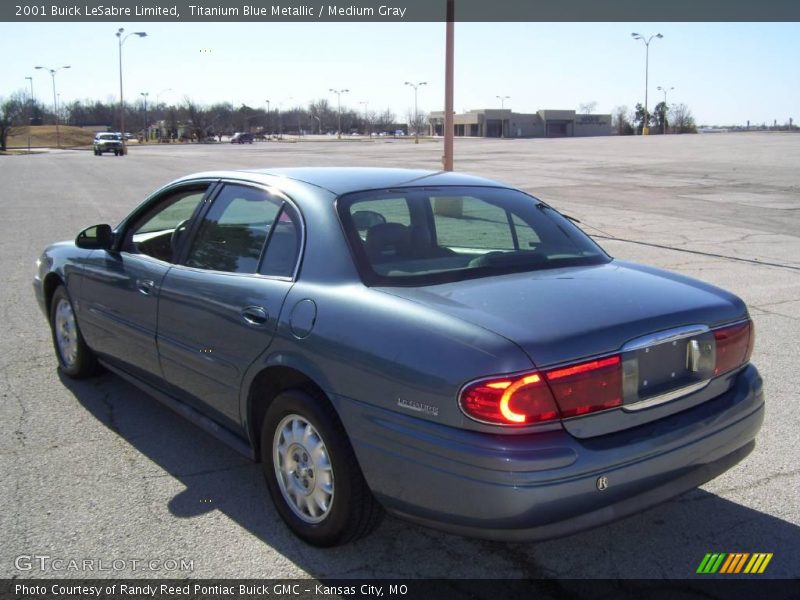 Titanium Blue Metallic / Medium Gray 2001 Buick LeSabre Limited