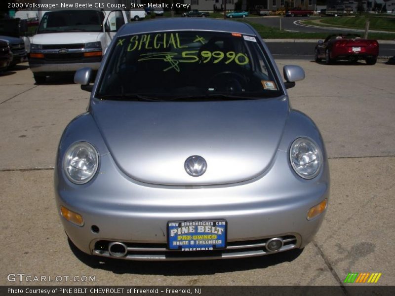 Silver Metallic / Grey 2000 Volkswagen New Beetle GLS Coupe