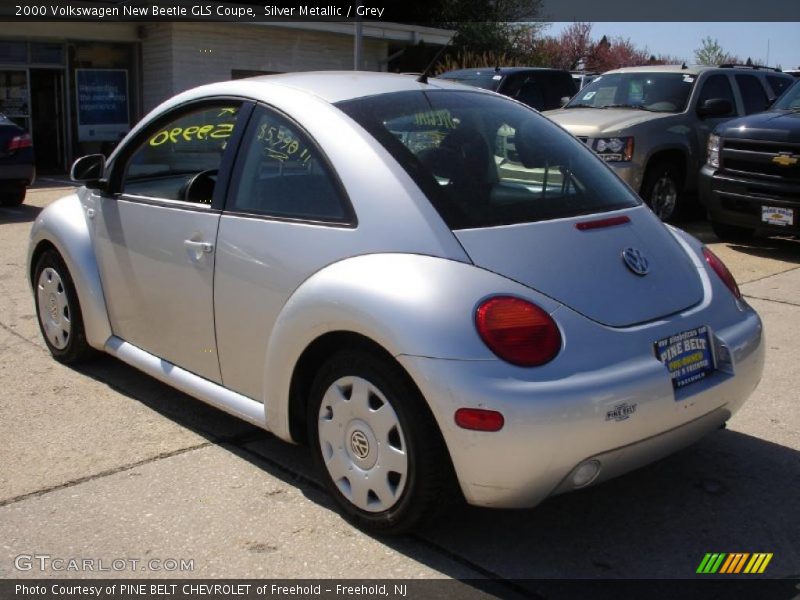 Silver Metallic / Grey 2000 Volkswagen New Beetle GLS Coupe