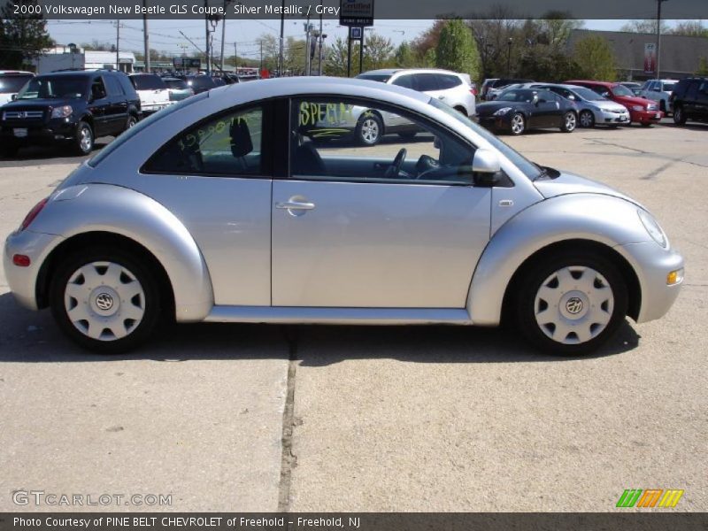 Silver Metallic / Grey 2000 Volkswagen New Beetle GLS Coupe