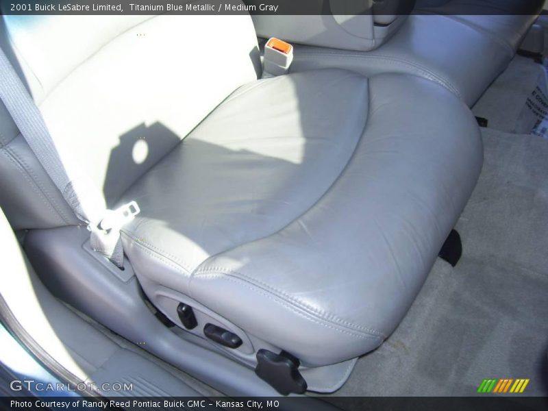 Titanium Blue Metallic / Medium Gray 2001 Buick LeSabre Limited