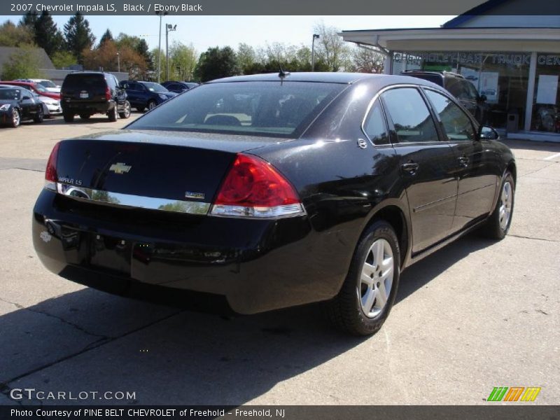 Black / Ebony Black 2007 Chevrolet Impala LS