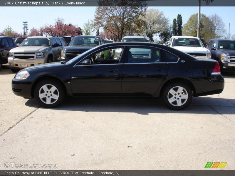Black / Ebony Black 2007 Chevrolet Impala LS
