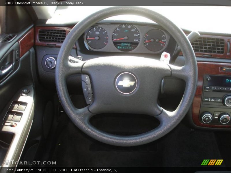 Black / Ebony Black 2007 Chevrolet Impala LS