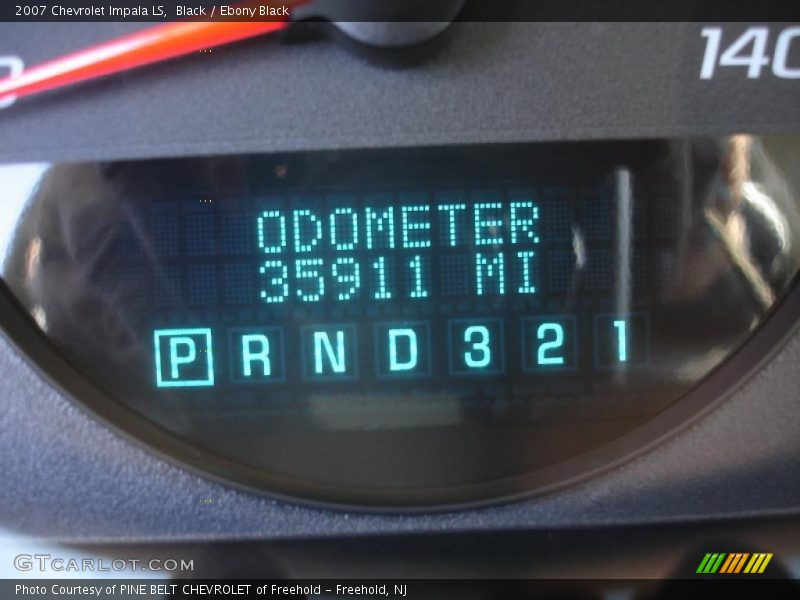 Black / Ebony Black 2007 Chevrolet Impala LS