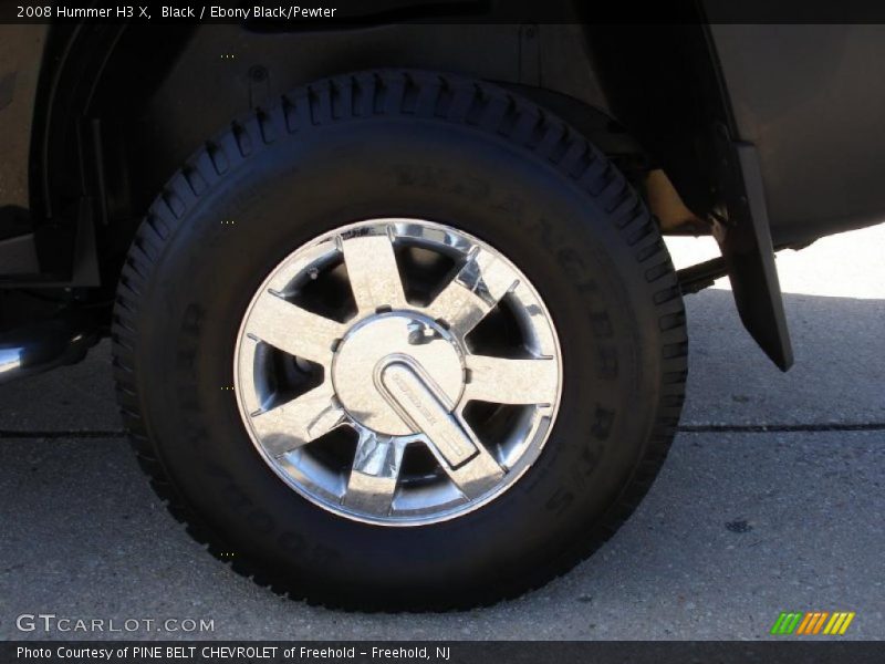 Black / Ebony Black/Pewter 2008 Hummer H3 X