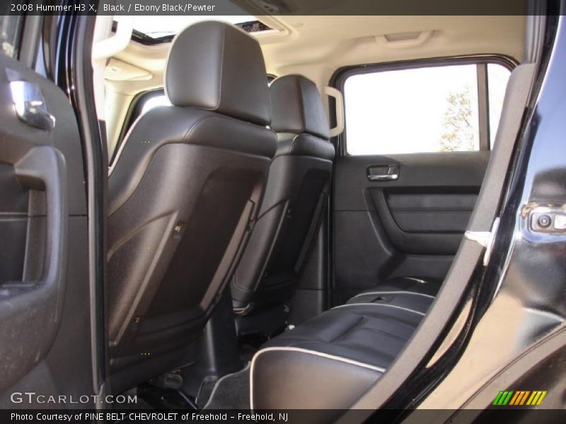 Black / Ebony Black/Pewter 2008 Hummer H3 X