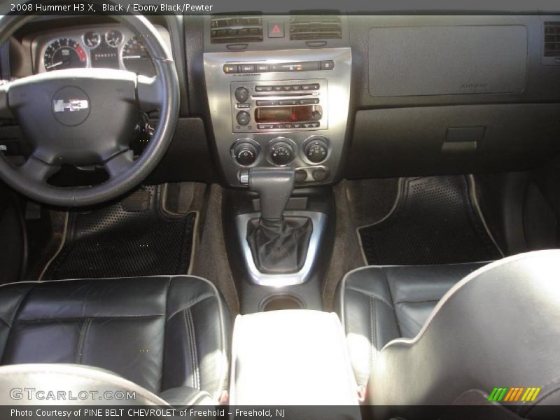 Black / Ebony Black/Pewter 2008 Hummer H3 X