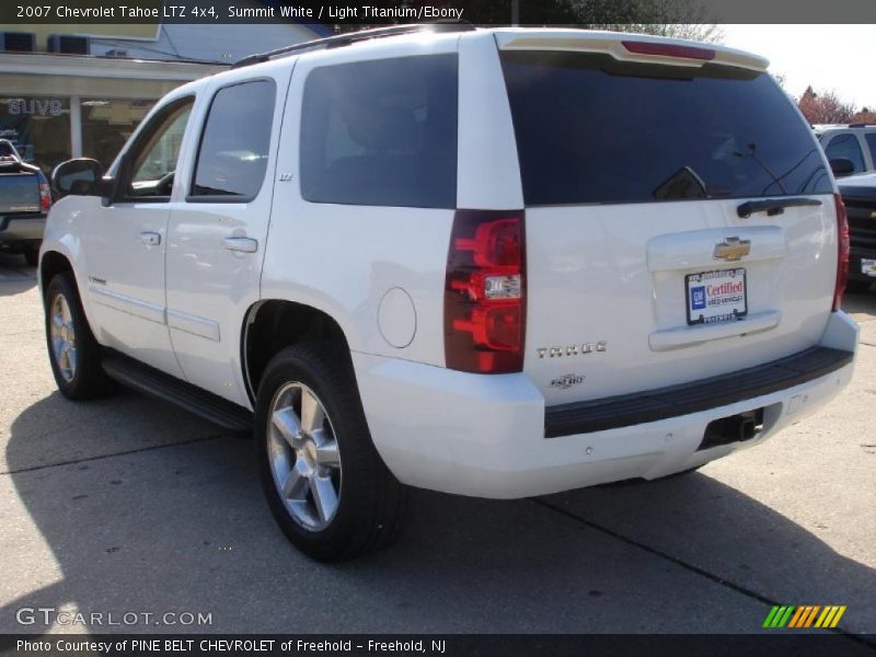 Summit White / Light Titanium/Ebony 2007 Chevrolet Tahoe LTZ 4x4