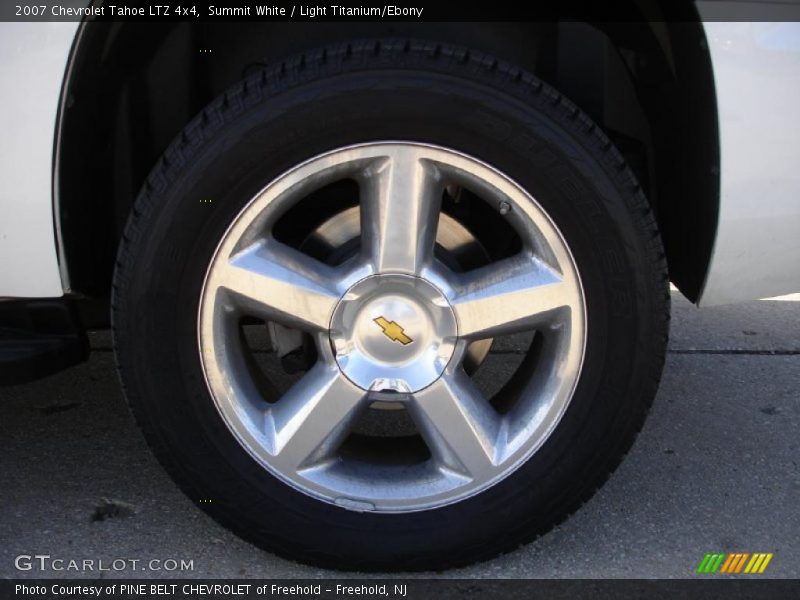 Summit White / Light Titanium/Ebony 2007 Chevrolet Tahoe LTZ 4x4