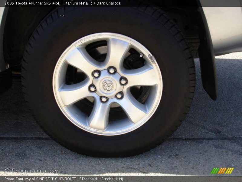 Titanium Metallic / Dark Charcoal 2005 Toyota 4Runner SR5 4x4