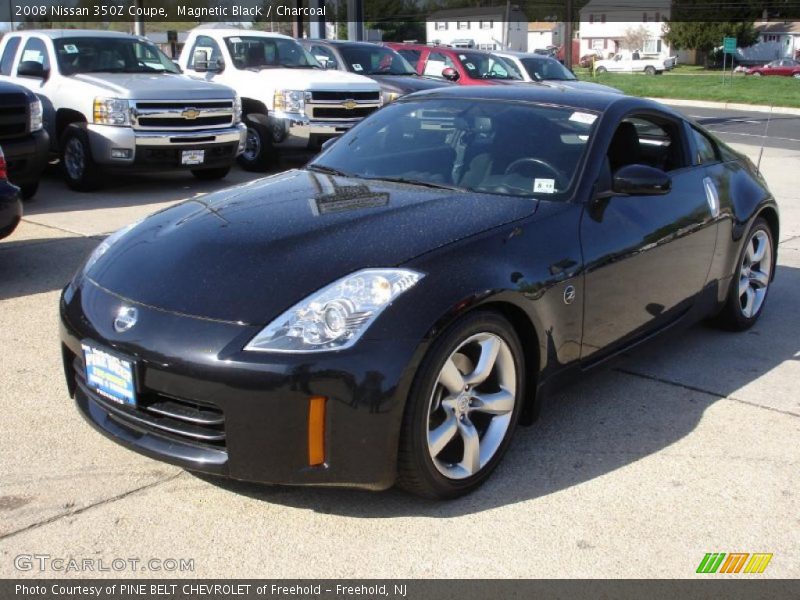 Magnetic Black / Charcoal 2008 Nissan 350Z Coupe