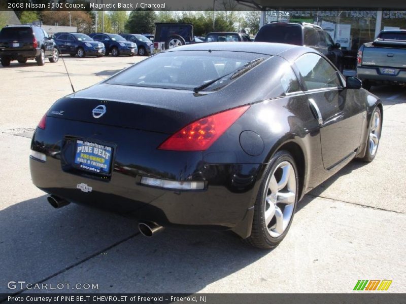 Magnetic Black / Charcoal 2008 Nissan 350Z Coupe