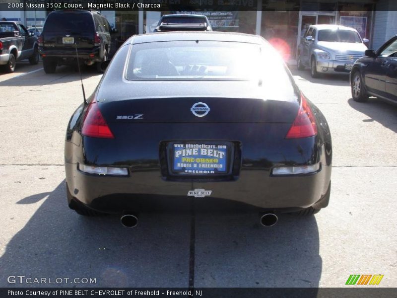 Magnetic Black / Charcoal 2008 Nissan 350Z Coupe