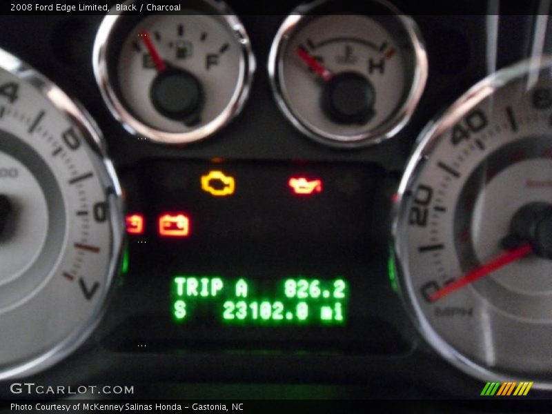Black / Charcoal 2008 Ford Edge Limited
