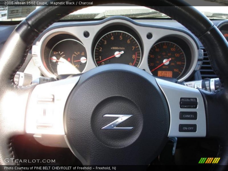 Magnetic Black / Charcoal 2008 Nissan 350Z Coupe