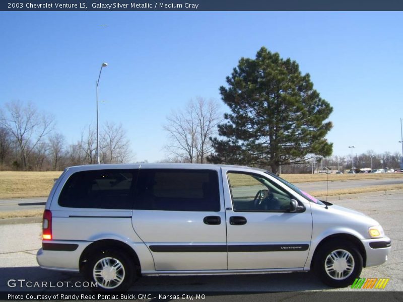 Galaxy Silver Metallic / Medium Gray 2003 Chevrolet Venture LS