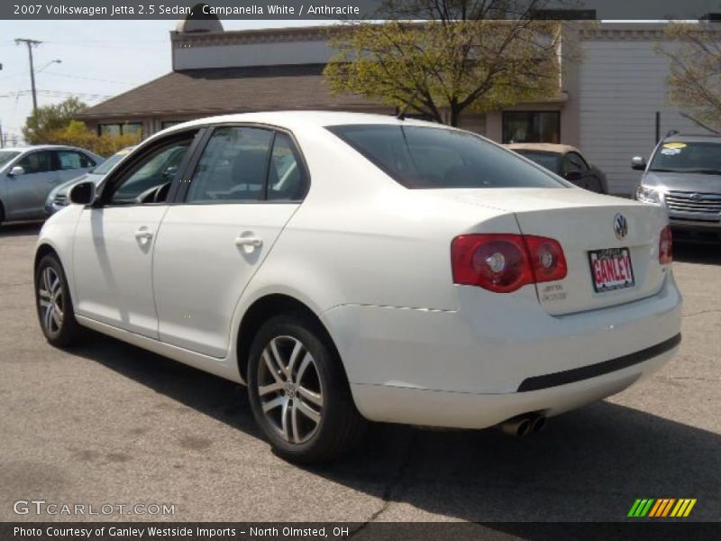 Campanella White / Anthracite 2007 Volkswagen Jetta 2.5 Sedan