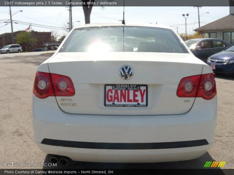Campanella White / Anthracite 2007 Volkswagen Jetta 2.5 Sedan