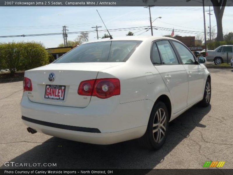 Campanella White / Anthracite 2007 Volkswagen Jetta 2.5 Sedan
