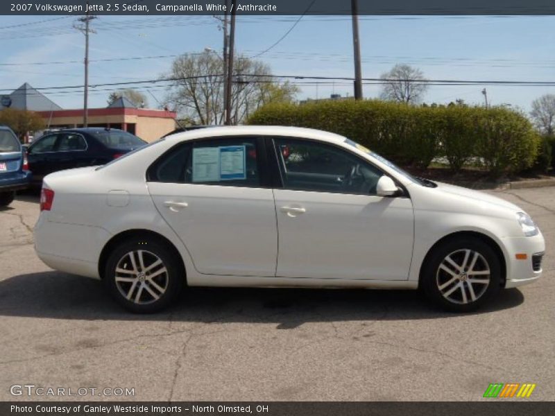 Campanella White / Anthracite 2007 Volkswagen Jetta 2.5 Sedan