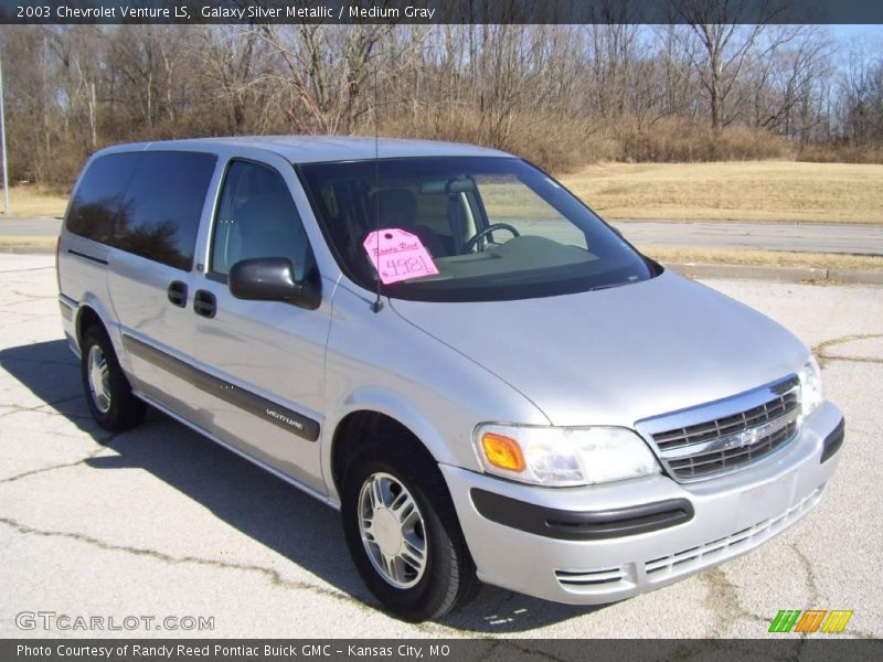 Galaxy Silver Metallic / Medium Gray 2003 Chevrolet Venture LS