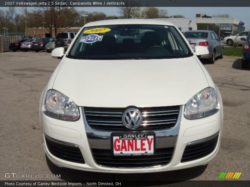 Campanella White / Anthracite 2007 Volkswagen Jetta 2.5 Sedan