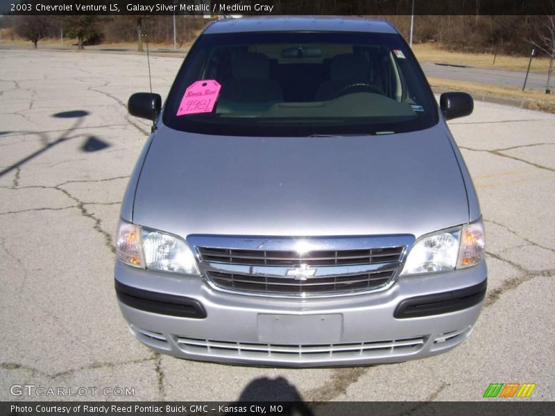 Galaxy Silver Metallic / Medium Gray 2003 Chevrolet Venture LS