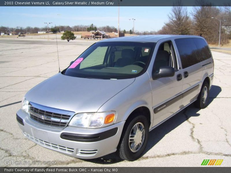 Galaxy Silver Metallic / Medium Gray 2003 Chevrolet Venture LS