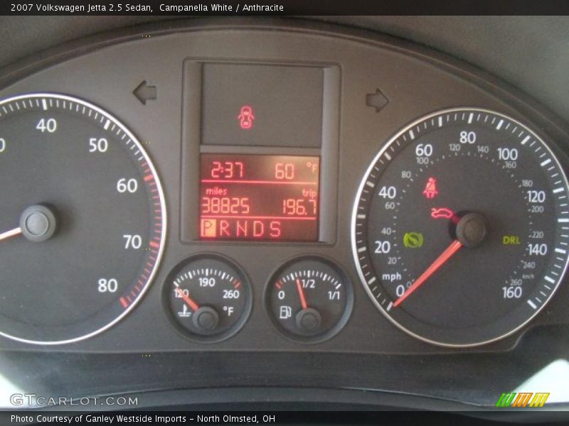 Campanella White / Anthracite 2007 Volkswagen Jetta 2.5 Sedan