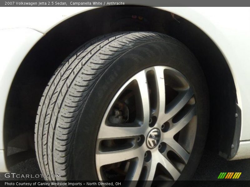 Campanella White / Anthracite 2007 Volkswagen Jetta 2.5 Sedan