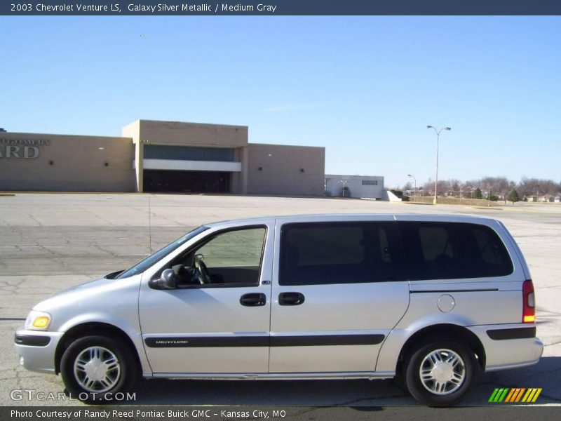 Galaxy Silver Metallic / Medium Gray 2003 Chevrolet Venture LS