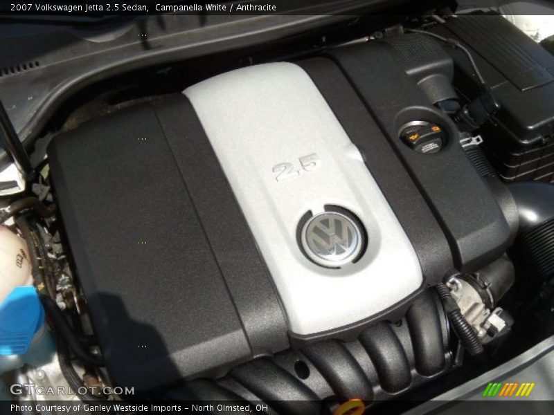 Campanella White / Anthracite 2007 Volkswagen Jetta 2.5 Sedan
