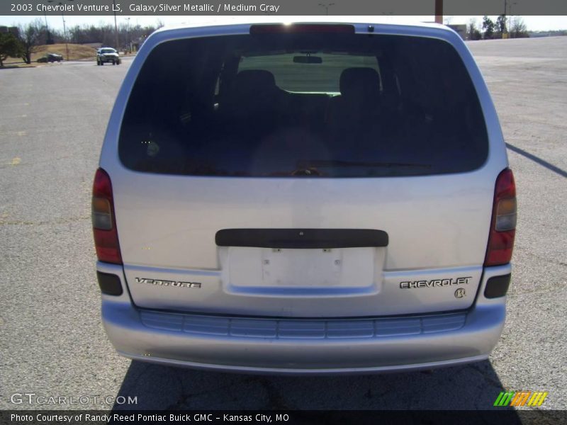 Galaxy Silver Metallic / Medium Gray 2003 Chevrolet Venture LS