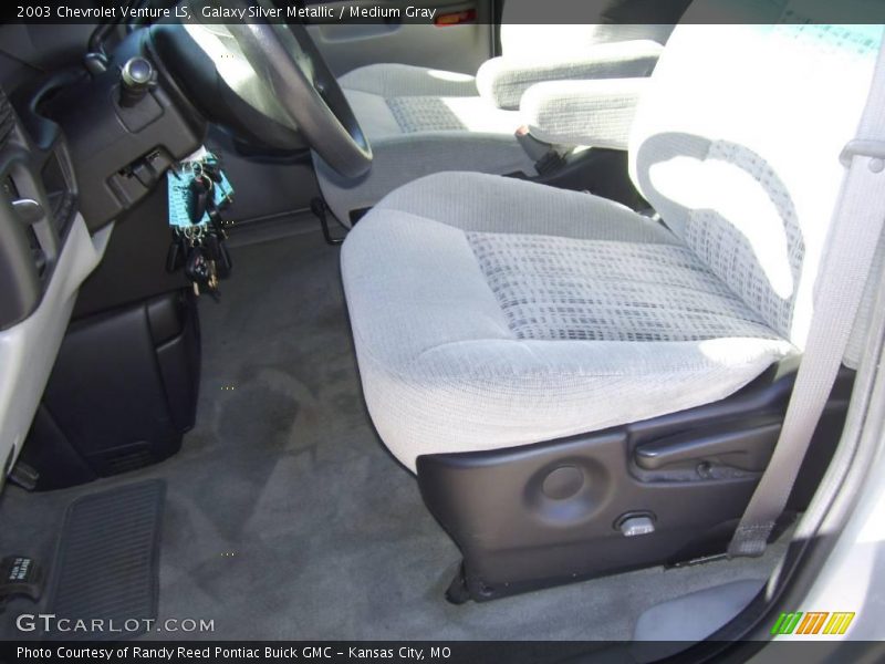 Galaxy Silver Metallic / Medium Gray 2003 Chevrolet Venture LS