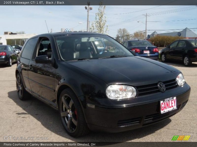 Black / Black 2005 Volkswagen GTI 1.8T