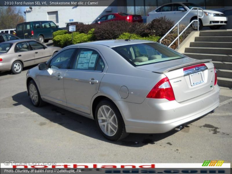 Smokestone Metallic / Camel 2010 Ford Fusion SEL V6
